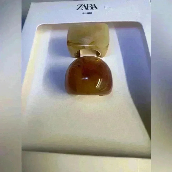 🔥🔥Zara stone pack rings - Picture 5 of 5